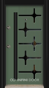 2500 Зелен черен